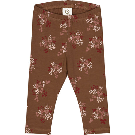 Müsli Bark/ Cabernet/ Nightingale Flora Leggings