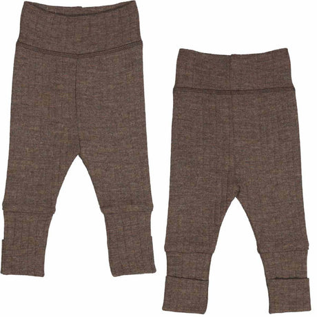 Müsli Walnut Melange Woolly Rib Pants