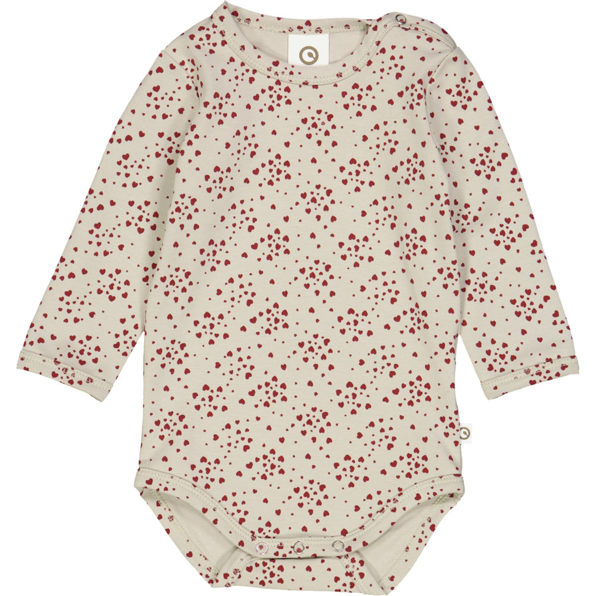 Müsli Soft Green/ Cabernet Love Bodysuit Ls