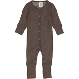 Müsli Walnut Melange Woolly Rib Onesie