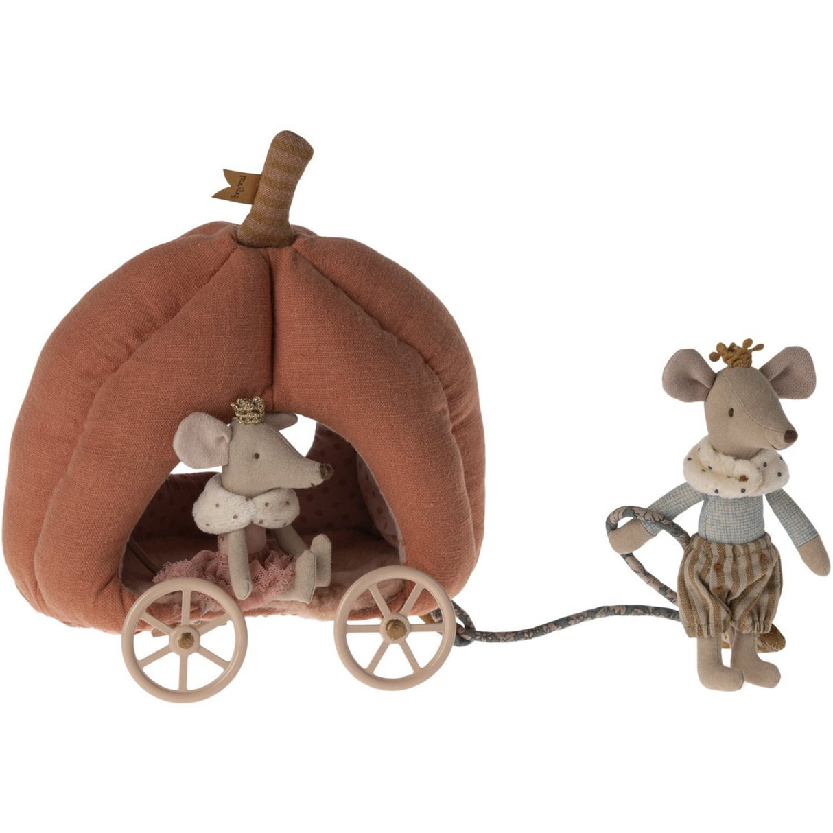 Maileg Pumpkin Carriage, Mouse 2