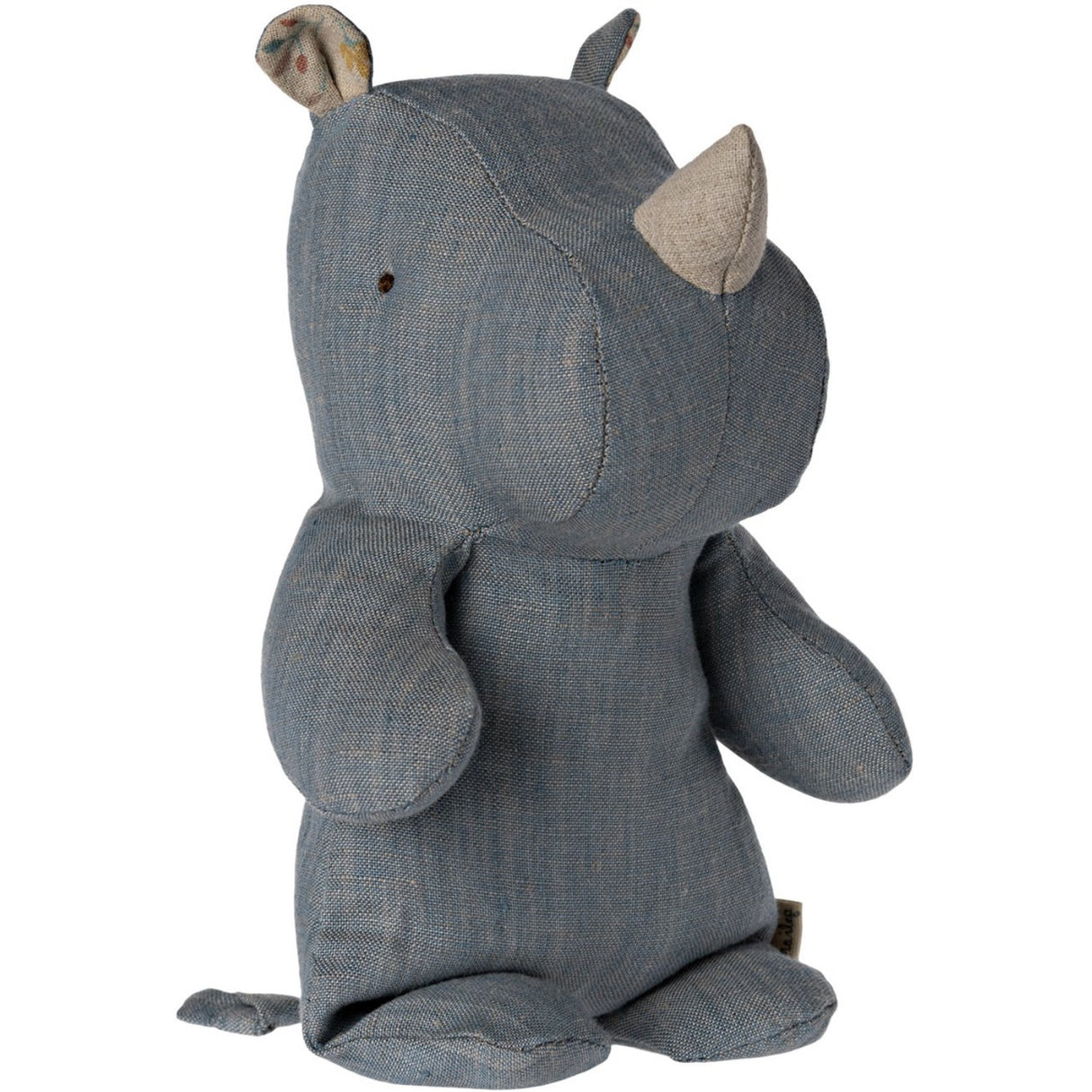 Maileg Blue/Sand Safari Friends Small Rhino