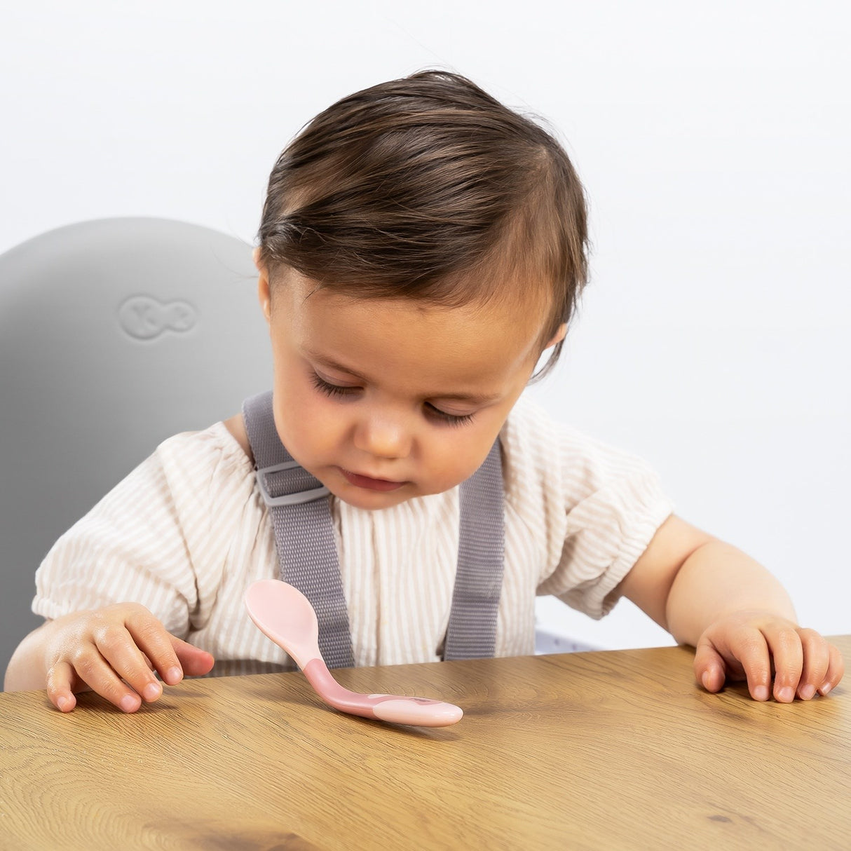 REER Flexible Baby Cutlery - Pink
