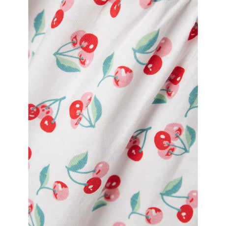 Name It Bright White Cherries Vigga Dress Noos