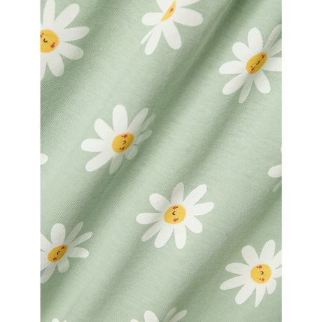 Name It Silt Green Daisy Flowers Vigga Dress Noos 2