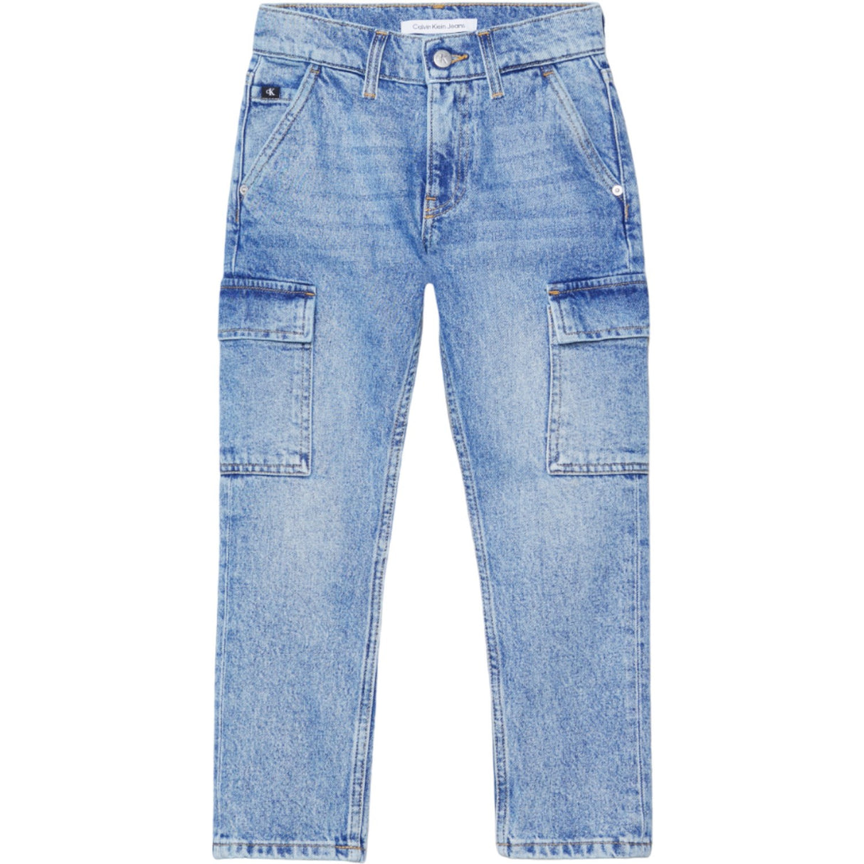 Calvin Klein Dad Denim Jeans Iconic Mid Blue 5