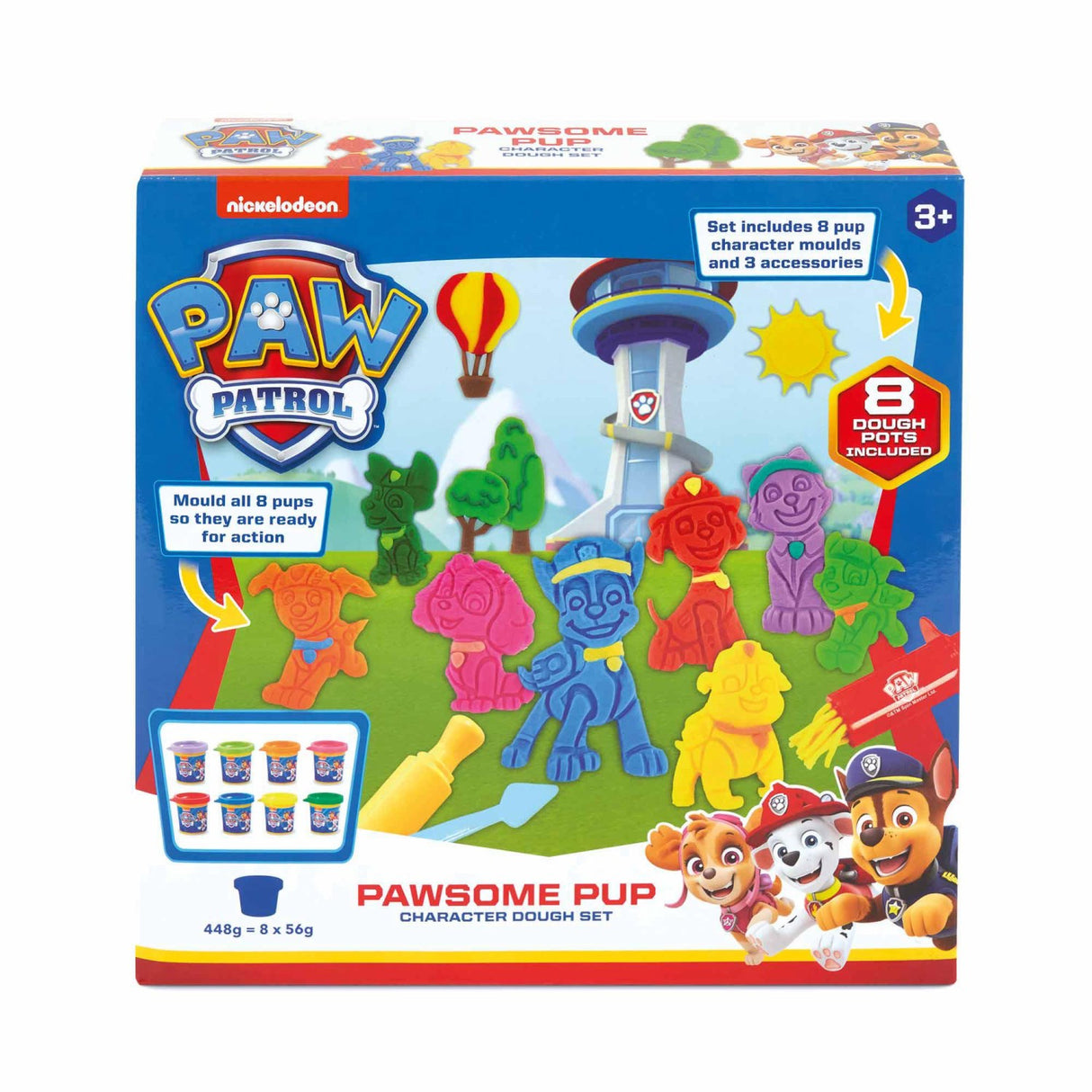 Paw Patrol Pawsome Pup Character Modelling Wax Playset 4