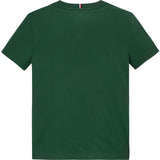 Tommy Hilfiger Ornamental Green Essential Cotton Reg Fit T-Shirt 2