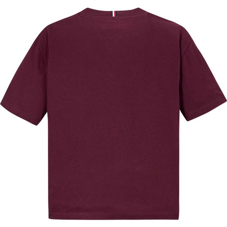 Tommy Hilfiger Deep Rouge Essential T-Shirt 2