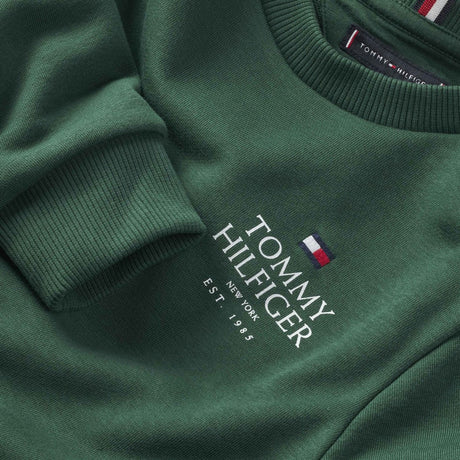 Tommy Hilfiger Ornamental Green LAndo Puff Embr Reg Crewneck 2