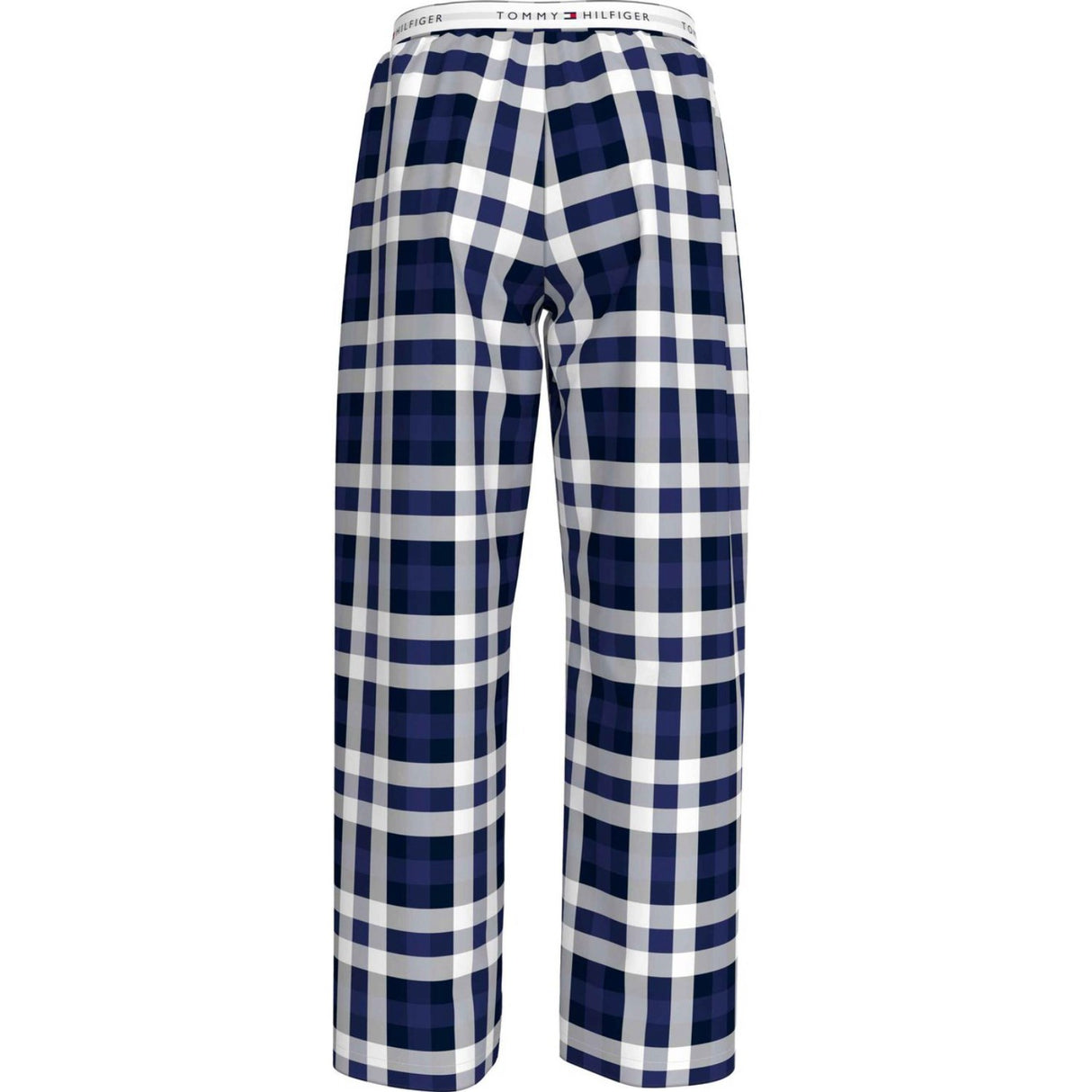 Tommy Hilfiger Heritage Check Midi Blue Ink Flannel Pants Print 5