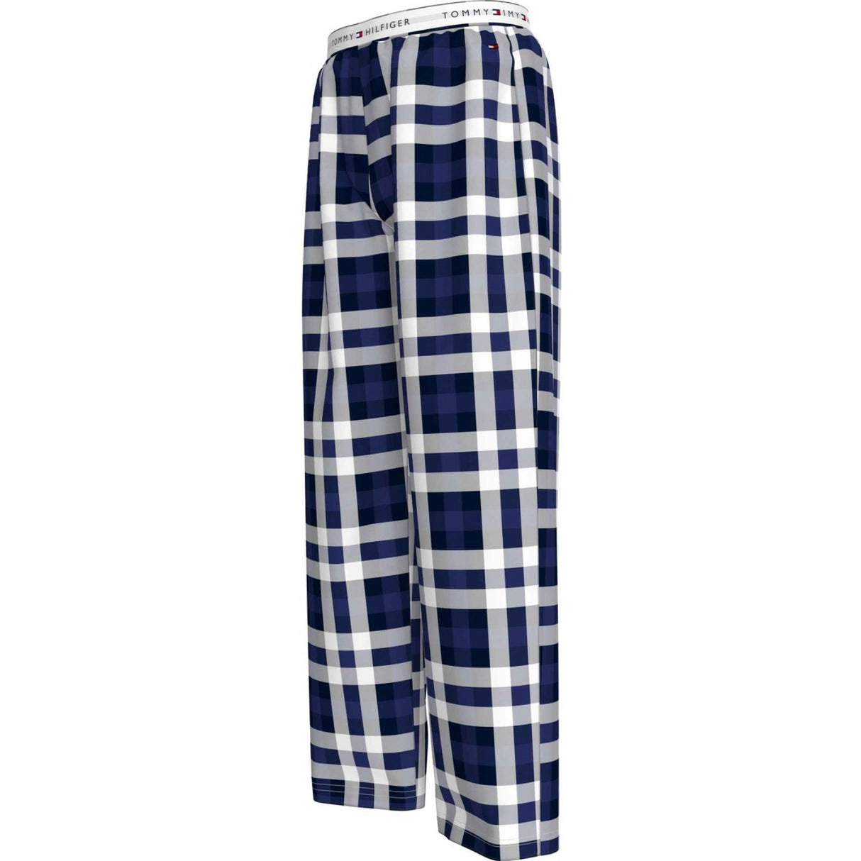 Tommy Hilfiger Heritage Check Midi Blue Ink Flannel Pants Print 3