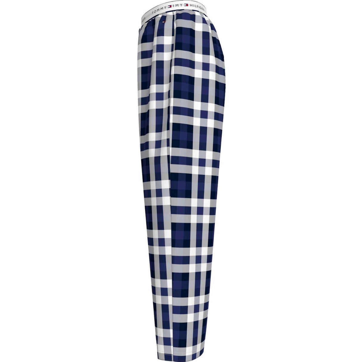 Tommy Hilfiger Heritage Check Midi Blue Ink Flannel Pants Print 4