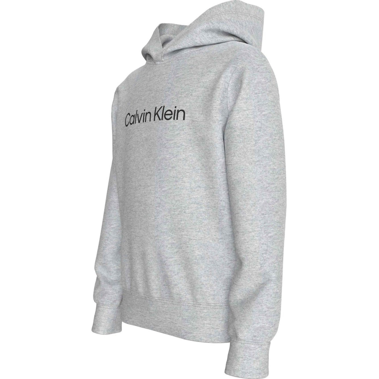 Calvin Klein Ivory Grey Heather Inst. LAndo Reg. Terry Hoodie 4