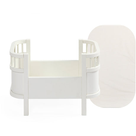 Sebra Classic White Doll's Bed w. Mattress