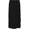 kids ONLY Black Nella Long Side Slit Skirt