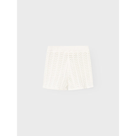 Lil'Atelier Coconut Milk Johanna Knit Shorts 2