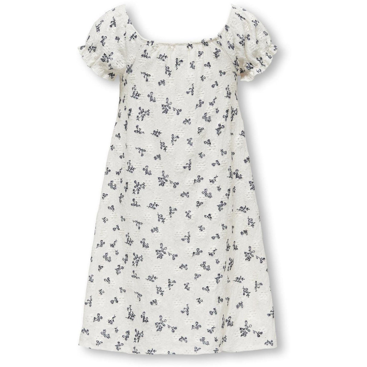 kids ONLY Cloud Dancer Black Flower Lavendel Dress 2