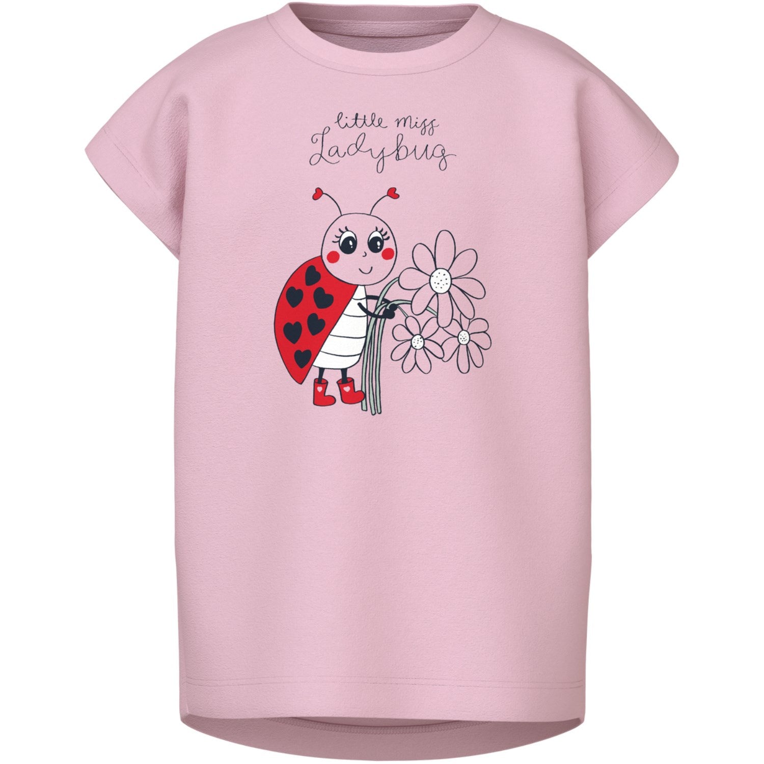 Name It Parfait Pink Ladybug Vigea Capsl T-Shirt