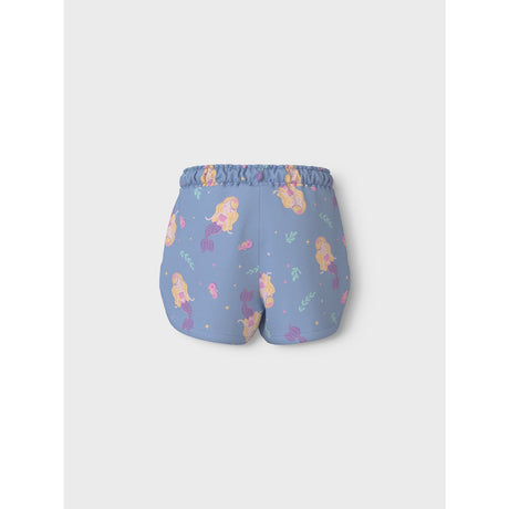 Name It Chambray Blue Mermaids Vigga Shorts Noos 2