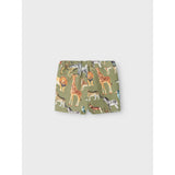 Name It Oil Green Jasen Shorts 3