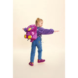 Affenzahn Kindergarten Backpack Large Purple Bibi Bird 3