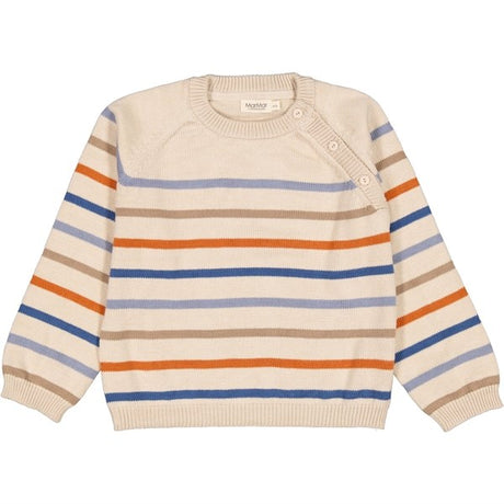 MarMar Barely Beige Stripe Talan Knit Sweater