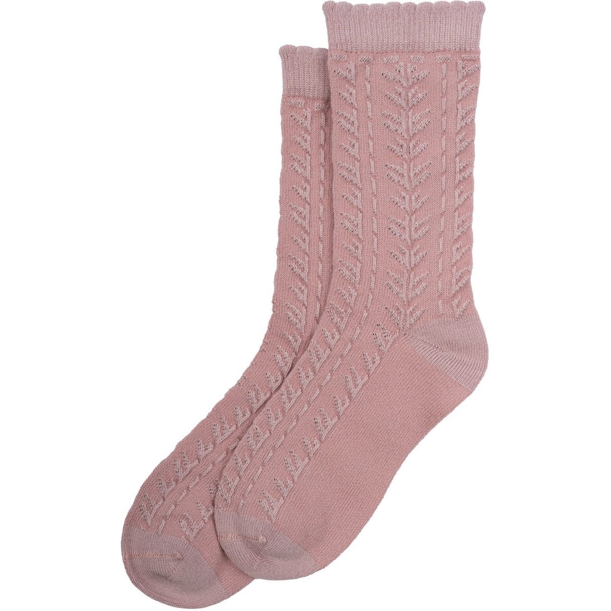 minipop® Rose Melange Bamboo Socks Pattern