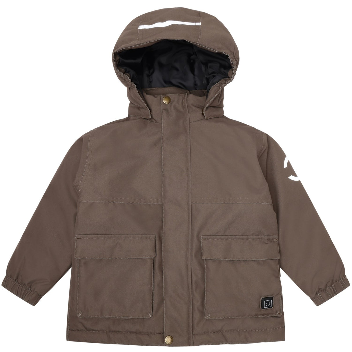 Mikk-Line Chocolate Chip Heating Jacket Parka