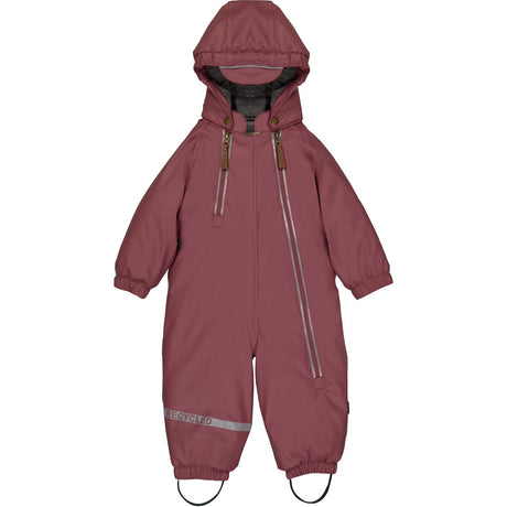 Mikk-Line Rose Brown PU Snow Suit 2 Zip Recycled