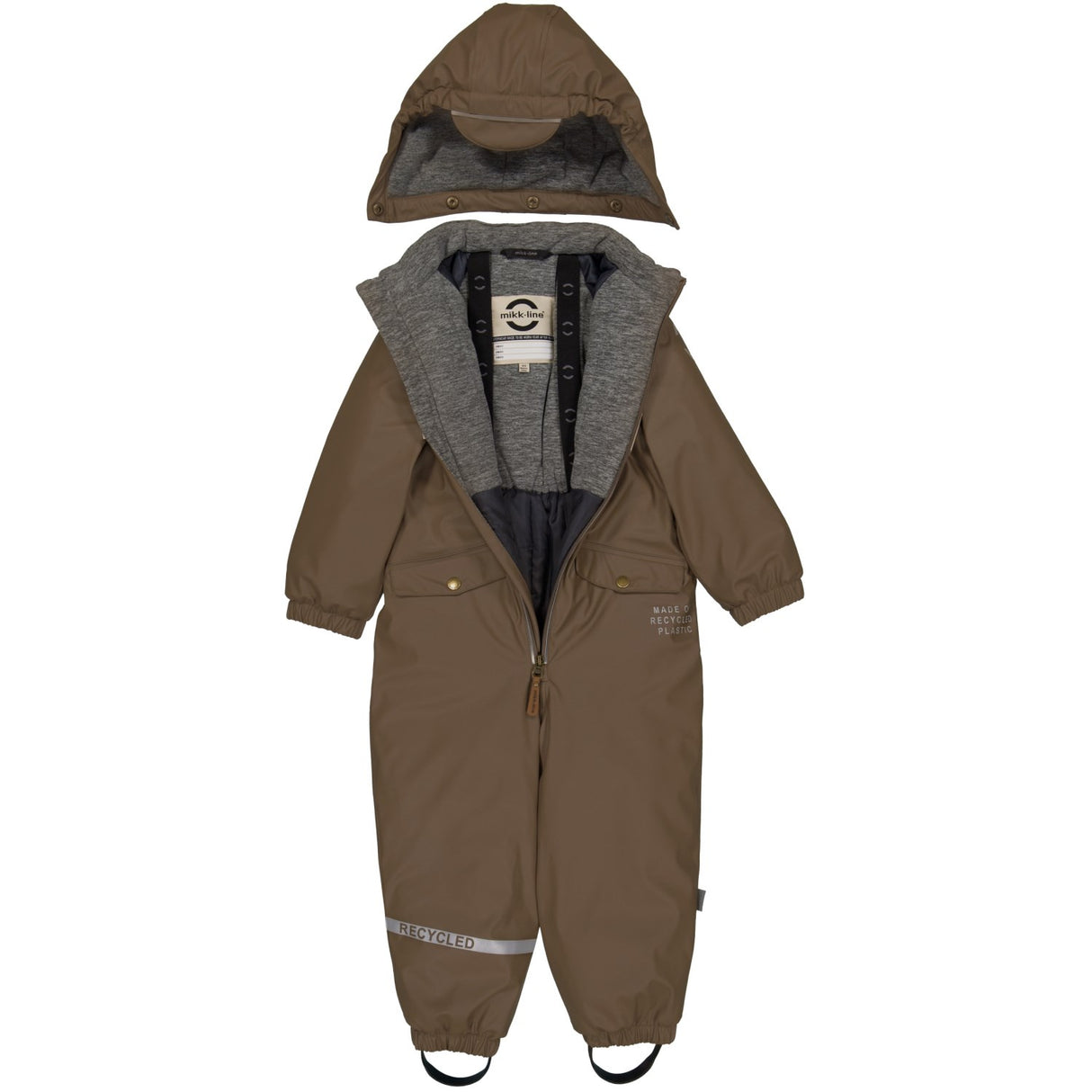 Mikk-Line Chocolate Chip PU Snow Suit Recycled