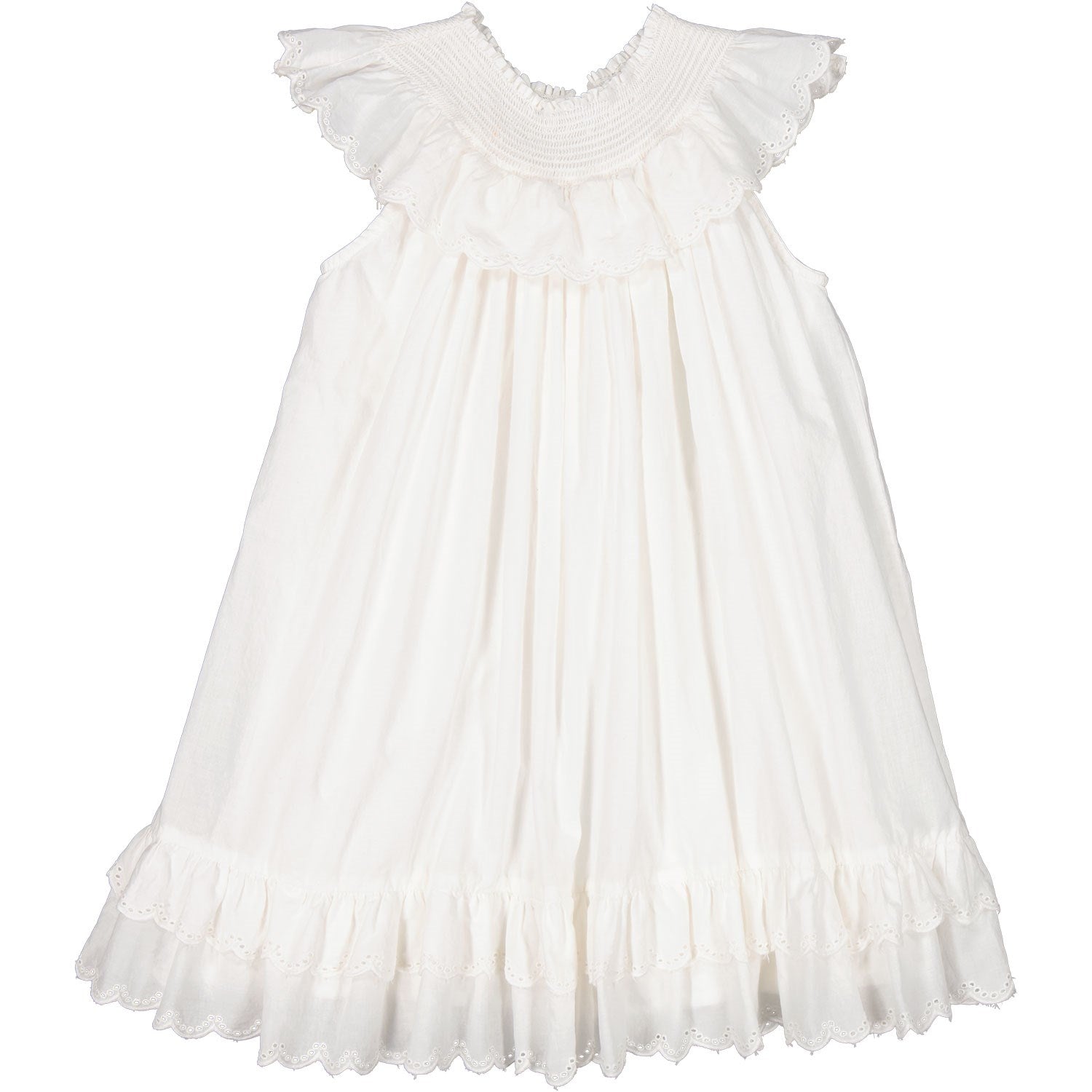 MarMar Broderie Anglaise Cloud Druse Frill Dress 4