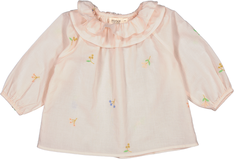 MarMar Cotton Embroidery Spring Embroidery Tonella Shirt