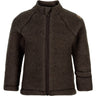 Mikk-Line Dark Brown Melange Wool Jacket