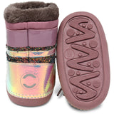 Mikk-Line Rose Brown Snow Boots Glitter