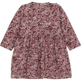 Minymo Dusty Rose Dress AOP