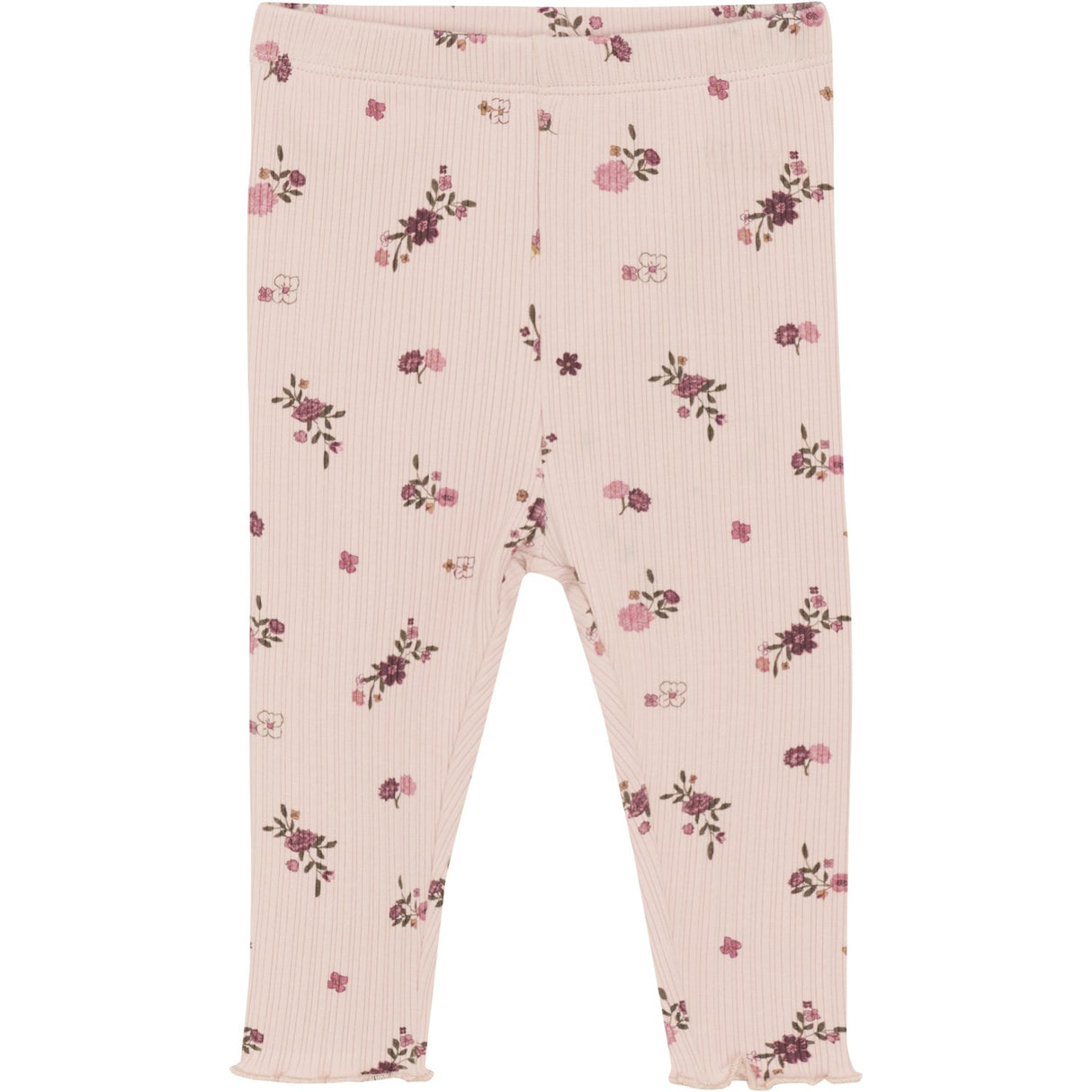 Minymo Sepia Rose Legging AOP Rib