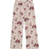 Minymo Sepia Rose Pants AOP Rib 3