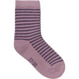 Minymo Black Plum 3-Pack Socks 3