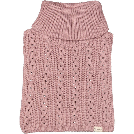 MarMar Heavy Knit Acc Light Mauve Arna Neck Warmer