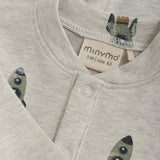 Minymo Grey Melange Sweatsuit AOP 2