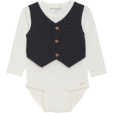 Minymo Snow White Bodysuit Ls