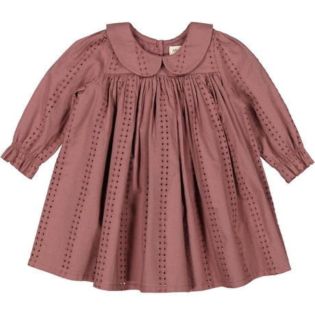 MarMar Broderie Anglaise Dusty Grape Dulla LS Dress