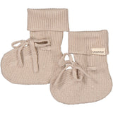 MarMar New Born Light Merino Grey Sand Abootie Booties