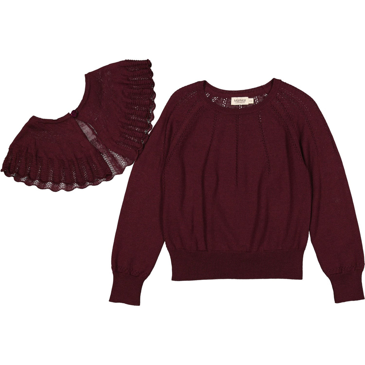 MarMar Light Merino Deep Mulberry Thulla Knit