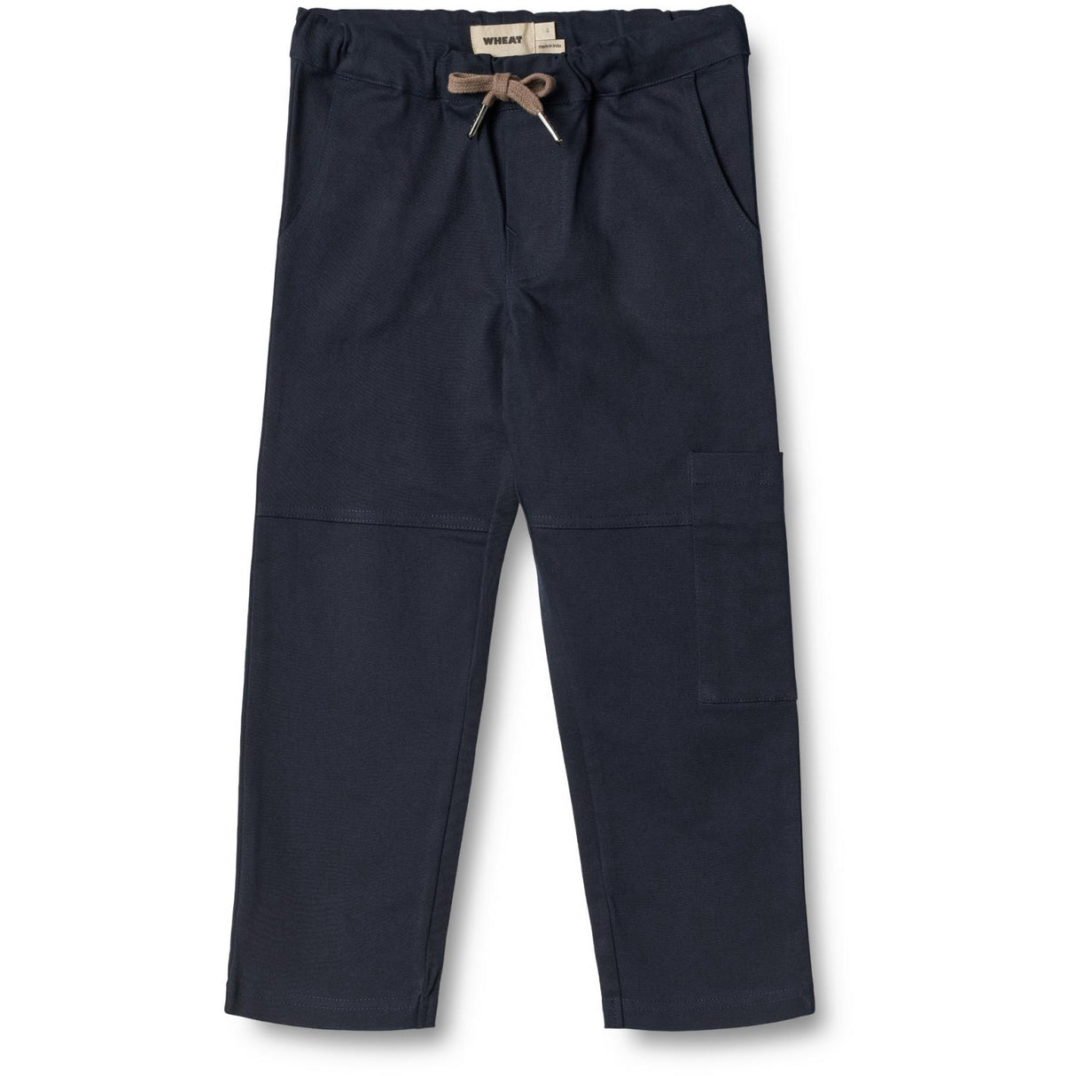 Wheat Navy Trousers Nicolai