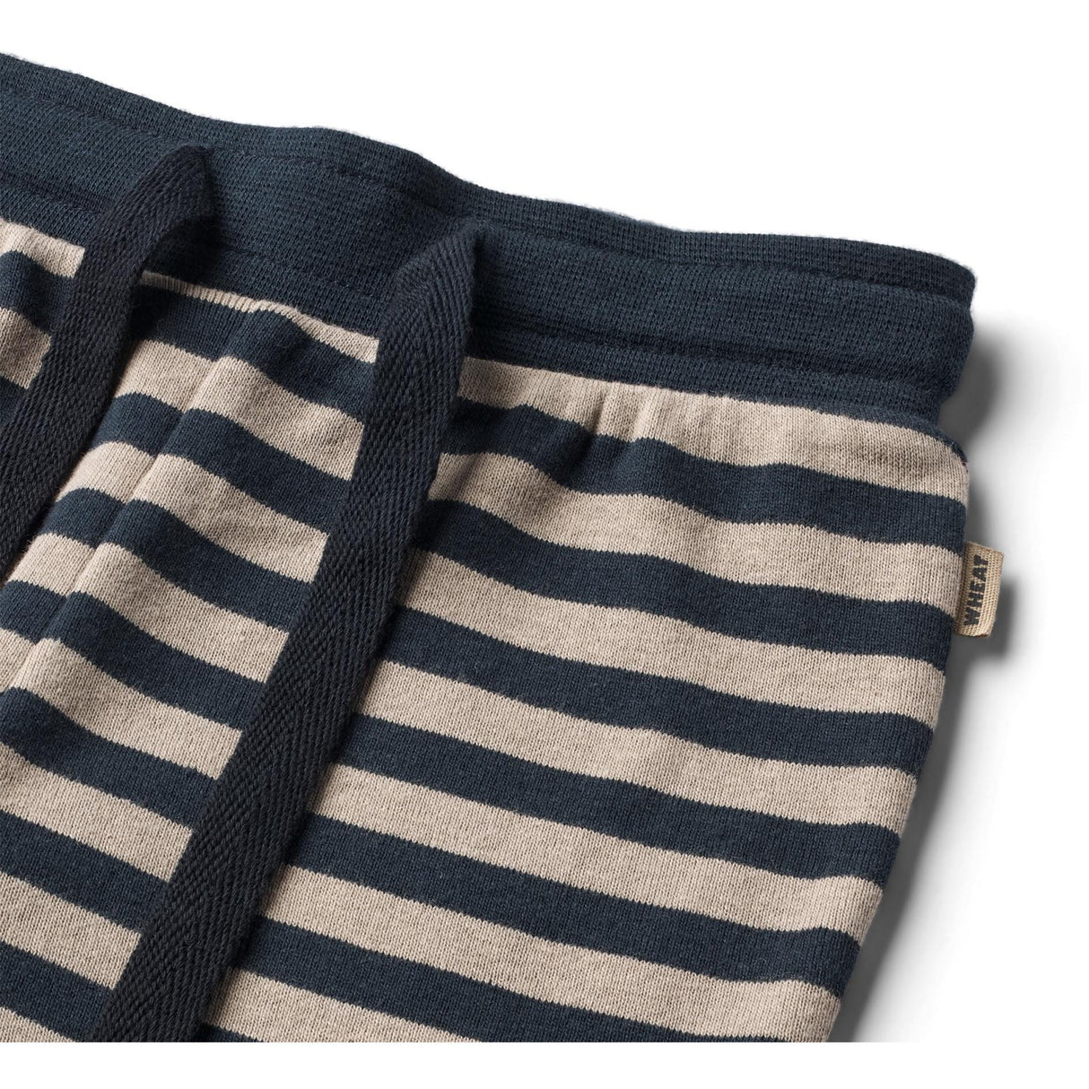 Wheat Navy Stripe Jersey Sweatpants Leo