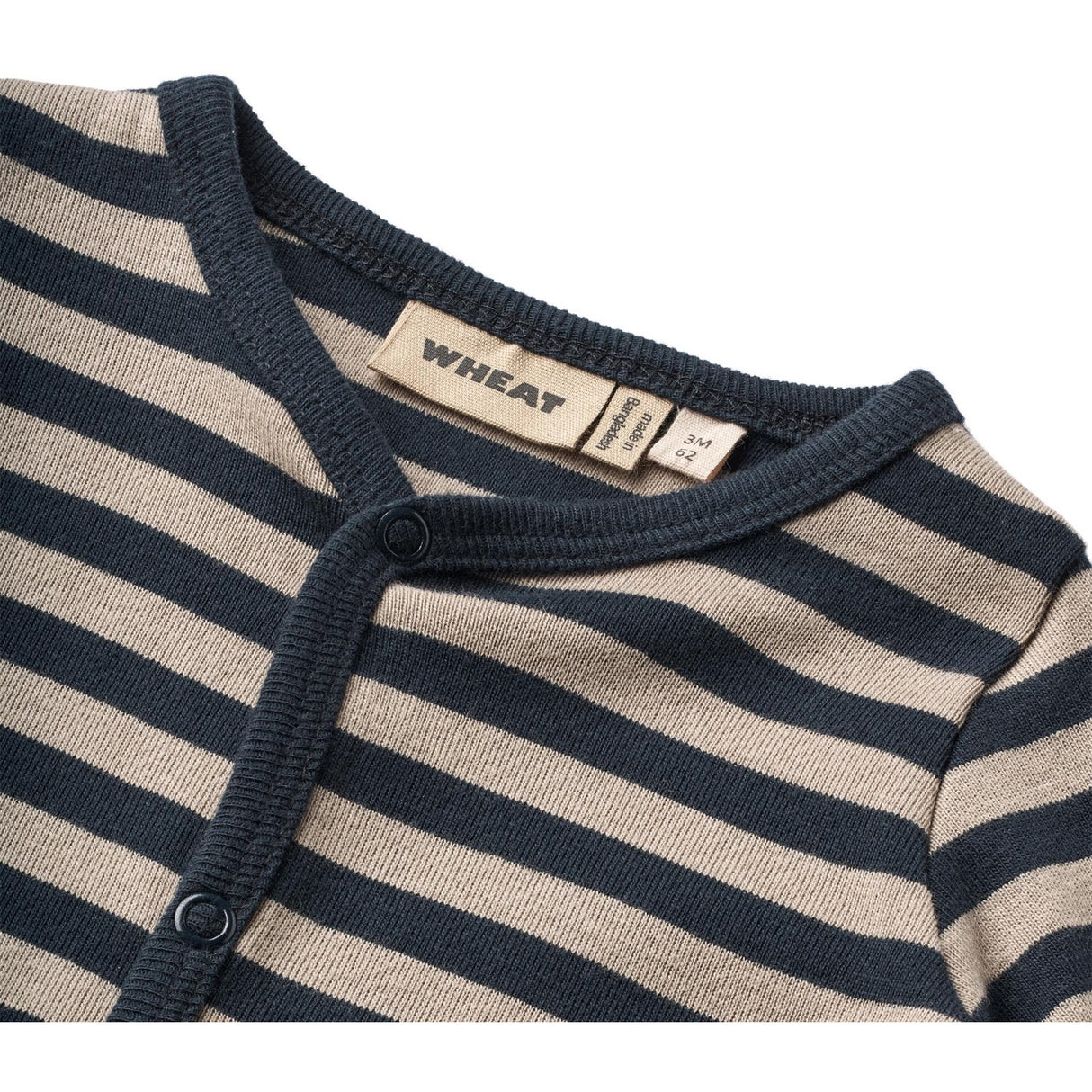 Wheat Navy Stripe Jumpsuit Bendji