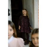 MarMar Ballerina Dotty Deep Mulberry Dionne Dress