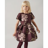 MarMar Party Jacquard Deep Mulberry Jacquard Doreen Dress